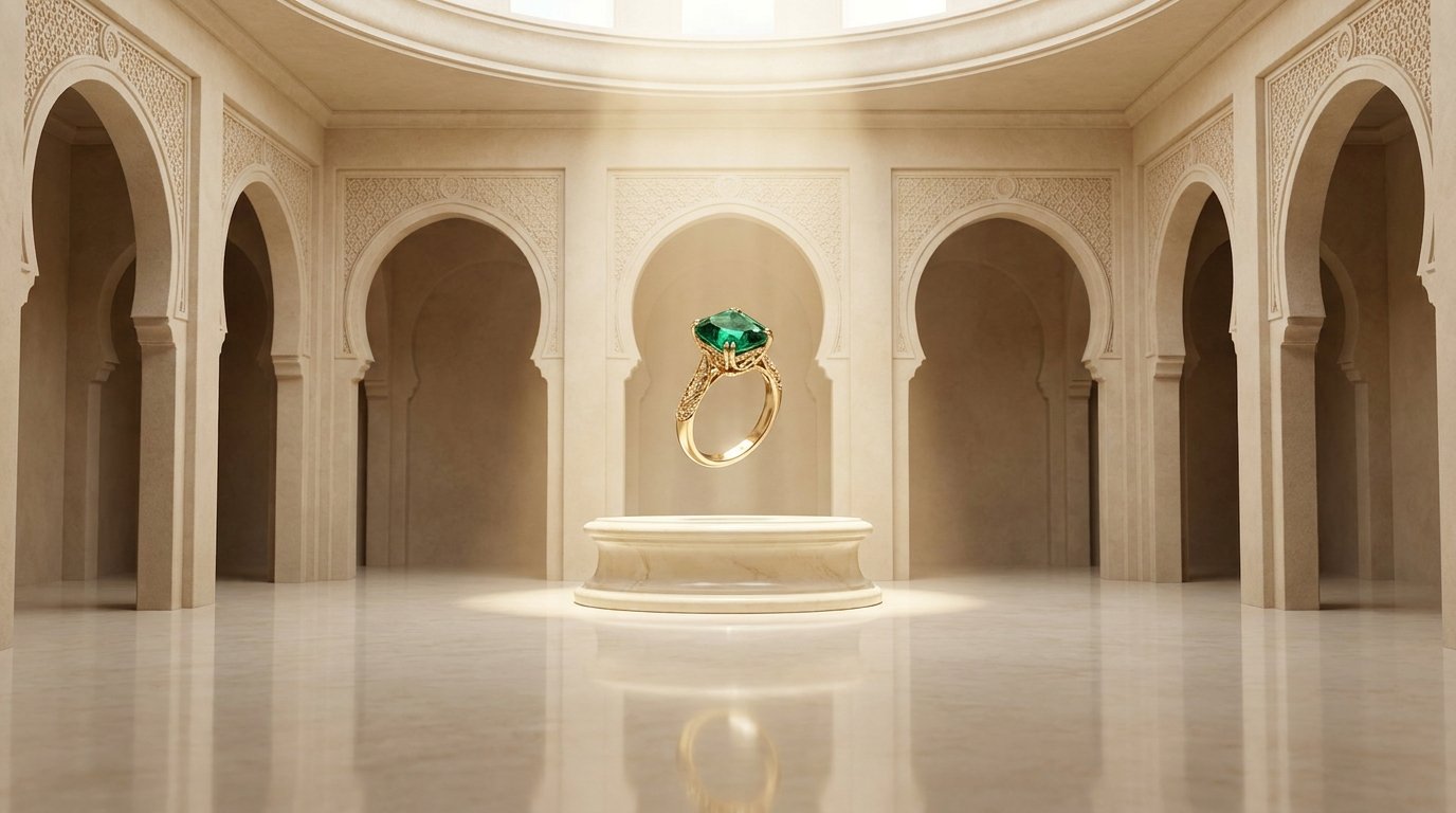 Anillo de esmeralda