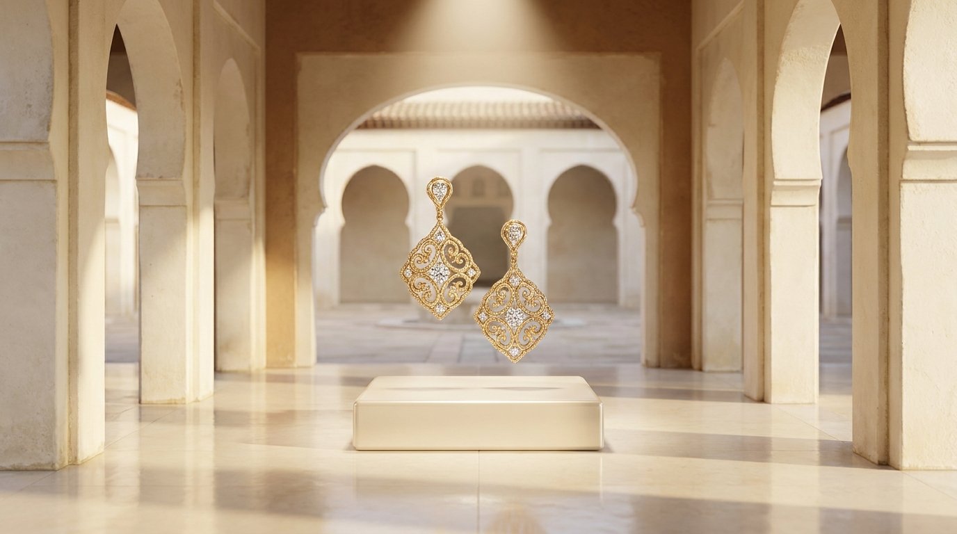Pendientes diamantes